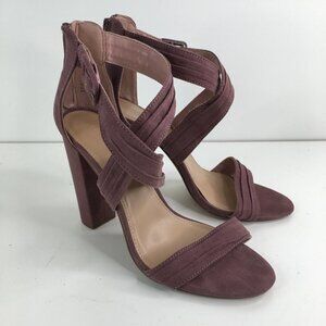 Charlotte Russe Kanani Platforms Rose Taupe Size 9